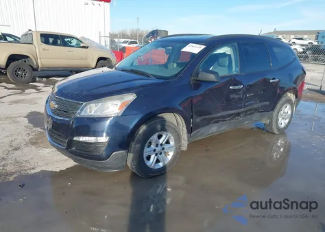 2015 Chevrolet Traverse Ls из США, поврежденный, VIN 1GNKRFKD9FJ122772